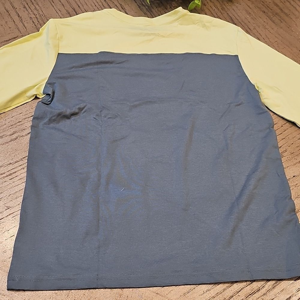 Long Sleeve Lime Green Long Sleeve Shirt Size L NWOT - Picture 8 of 9